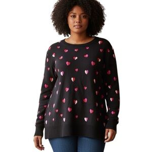 TIME and Tru Valentines Sweater